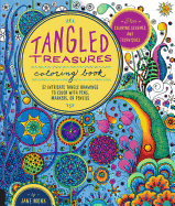 Tangled Treasures Coloring Book: 52 Intricate Tangle Drawings to Color with Pens, Markers, or Pencils