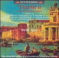 Tartini: Violin Concertos, Vol. 2 - Felix Ayo (violin); Symphonia Perusina Orchestra; Felix Ayo (conductor)