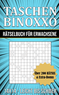 Taschen BINOXXO 14x14 R?tselbuch f?r Erwachsene - Leicht bis Schwer - ?ber 200 R?tsel & Extra-Bonus