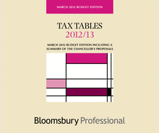 Tax Tables 2012/13