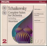 Tchaikovsky: Complete Suites for Orchestra - Colin Bradbury (clarinet); Hugh Bean (violin); New Philharmonia Orchestra; Antal Dorti (conductor)