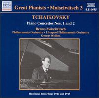 Tchaikovsky: Piano Concertos Nos. 1 & 2 - Benno Moiseiwitsch (piano); George Weldon (conductor)