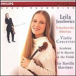 Tchaikovsky, Sibelius: Violin Concertos - Leila Josefowicz (violin); Academy of St. Martin in the Fields
