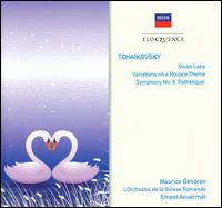 Tchaikovsky: Swan Lake; Variations on a Rococo Theme; Symphony No. 6 'Pathtique' - Maurice Gendron (cello); L'Orchestre de la Suisse Romande; Ernest Ansermet (conductor)
