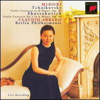 Tchaikovsky: Violin Concerto, Op. 35; Shostakovich: Violin Concerto No. 1, Op. 99 - Midori (violin); Berlin Philharmonic Orchestra; Claudio Abbado (conductor)
