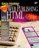 Teach Yourself More Web Publishing in HTML in a Week