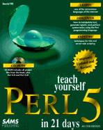 TEACH YOURSELF PERL 5 IN 21 DAYS-SECON