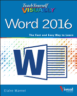 Teach Yourself Visually Word 2016