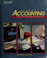 Teacher's Edition: TE First Yr Account Conc Proc & Applic