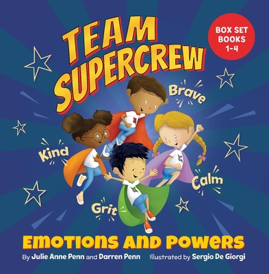 Team Supercrew - Emotions and Powers: 4 Book Box Set (Books 1-4) - Penn, Julie Anne, and Penn, Darren