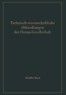 Technisch-Wissenschaftliche Abhandlungen Der Osram-Gesellschaft
