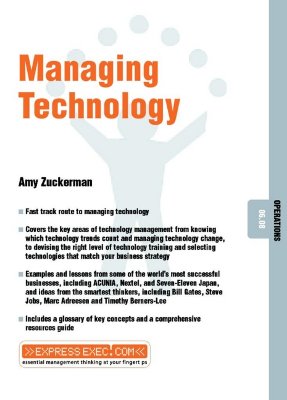 Technology Management: Operations 06.08 - Zuckerman, Amy