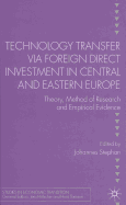 Technology Transfer Via Foreign Direct Investment in Central and Eastern Europe: Theory, Method of Research and Empirical Evidence