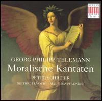 Telemann: Moralische Kantaten - Dietrich Knothe (harpsichord); Matthias Pfaender (cello); Peter Schreier (tenor)