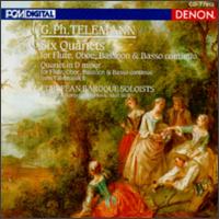 Telemann: Quartets for Flute, Oboe, Bassoon and Basso continuo - European Baroque Soloists