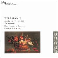 Telemann: Suite; Concertos - Mark Levy (viola da gamba); New London Consort; Philip Pickett (conductor)
