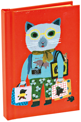 Teneues - Mini Notebook: Cat Tourist, Hardcover, 120 Dot-Grid Pages with Lay Flat Binding: Pocket Size Mini Hardcover Notebook with Painted Edge Paper - Teneues (Designer)