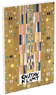 Teneues - Sketchbook: Study for Stoclet Frieze, Gustav Klimt, Hardcover, Exposed Spine, Lays Flat, Large Format, White Kraft Paper: Large Format Hardcover Sketchbook