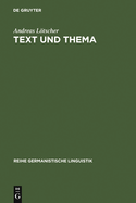 Text Und Thema