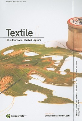 Textile: The Journal of Cloth & Culture - Harper, Catherine (Editor), and Ross, Doran (Editor)