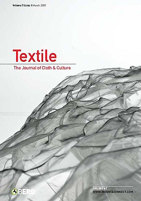 Textile, Volume 7 Issue 1: The Journal of Cloth & Culture - Harper, Catherine (Editor), and Ross, Doran (Editor)