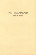 Thai Vocabulary