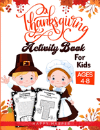 Thanksgiving Activity Book For Kids