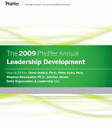 The 2009 Pfeiffer Annual: Leadership Development