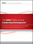 The 2010 Pfeiffer Annual: Leadership Development