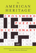 The American Heritage Crossword Puzzle Dictionary