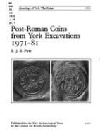 The Archaeology of York: Post-Roman Coins from York Excavations, 1971-81