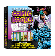 The Art of Drawing Comic Books Kit: Learn to Draw Comic Book Characters and Create Your Own Comic Books