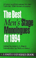 The Best Men's Stage Monologues of 1994