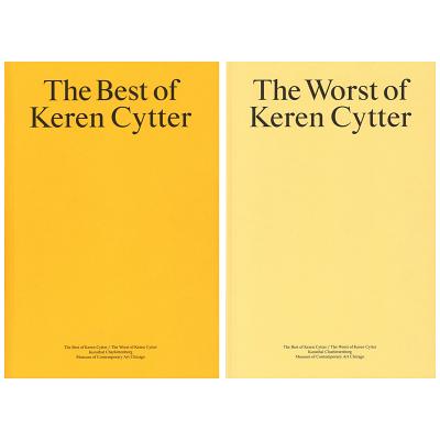 The Best of Keren Cytter/The Worst of Keren Cytter - Cytter, Keren, and Beckwith, Naomi (Text by), and Fabricius, Jacob (Text by)