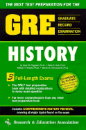 The Best Test Preparation for the GRE (Graduate Record Examination) History - Holt, Niles R, Ph.D., and Walker, William T, Jr., and Piggrem, Gary