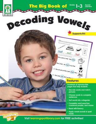 The Big Book of Decoding Vowels, Grades 1 - 3 - Zeitzoff, Helen