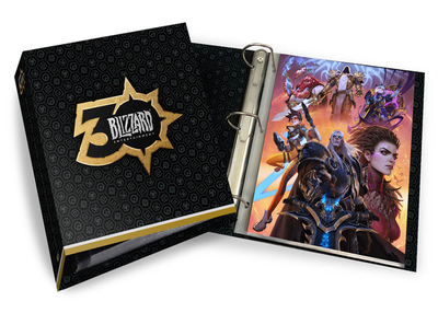 The Blizzard 30th Anniversary Print Portfolio Binder W/Exclusive Print - Entertainment, Blizzard