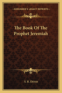 The Book Of The Prophet Jeremiah