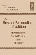 The Boston Personalist Tradition