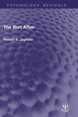 The Burt Affair - Joynson, Robert B