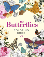 The Butterflies Coloring Book: Hardback Gift Edition