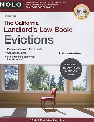 The California Landlord's Law Book: Evictions - Brown, David Wayne