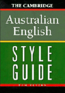 The Cambridge Australian English Style Guide