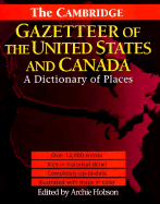 The Cambridge Gazetteer of the USA and Canada: A Dictionary of Places