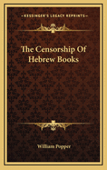 The Censorship of Hebrew Books