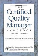 The Certified Quality Manager Handbook