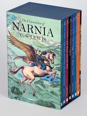 The Chronicles of Narnia Full-Color Paperback 7-Book Box Set: The Magician's Nephew, the Lion, the Witch and the Wardrobe, the Horse and His Boy, Prince Caspian, the Voyage of the Dawn Treader, the Silver Chair, the Last Battle - Lewis, C S