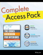 The Codes Guidebook for Interiors, Sixth Edition Complete Access Pack with Wiley E-Text, Study Guide 6e, and Interactive Resource Center Access Card