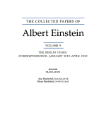 The Collected Papers of Albert Einstein, Volume 9. (English): The Berlin Years: Correspondence, January 1919 - April 1920. (English Translation of Selected Texts)