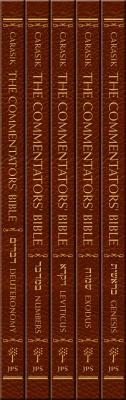 The Commentators' Bible, 5-volume set: The Rubin JPS Miqra'ot Gedolot - Carasik, Michael (Editor)